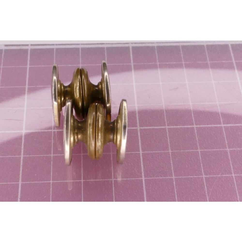 Art Deco Kum-A-Part Snap Link Cufflinks 10k Gold … - image 2